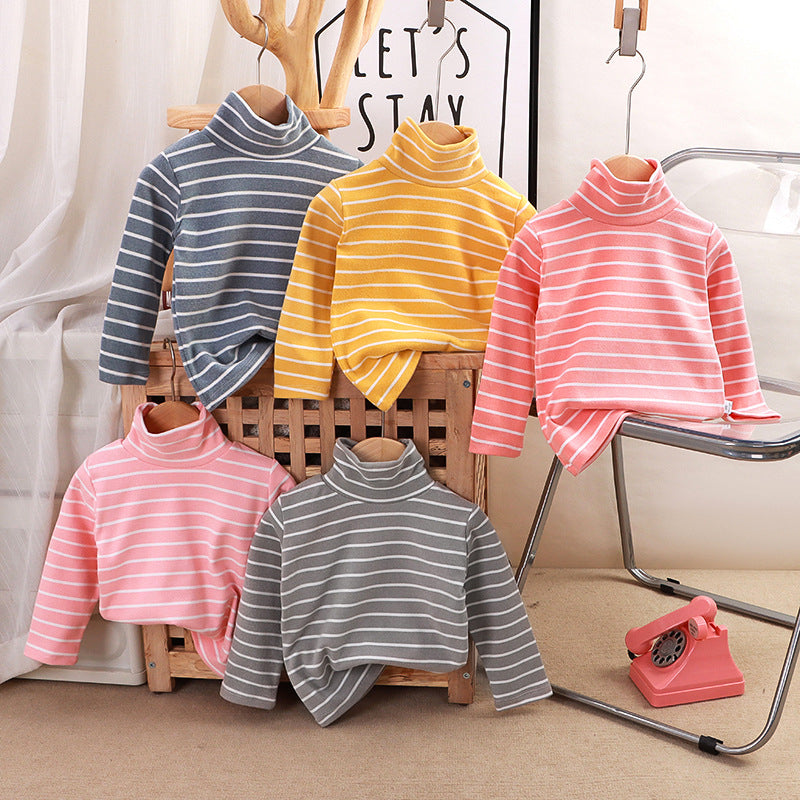 Children's High Necked Bottom Sweater