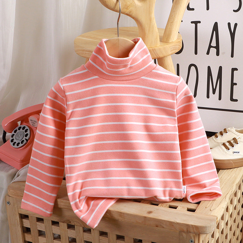 Children's High Necked Bottom Sweater