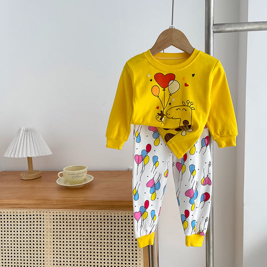 Children's Pure Cotton Autumn Sets