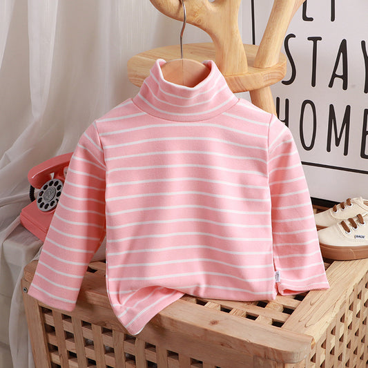 Children's High Necked Bottom Sweater